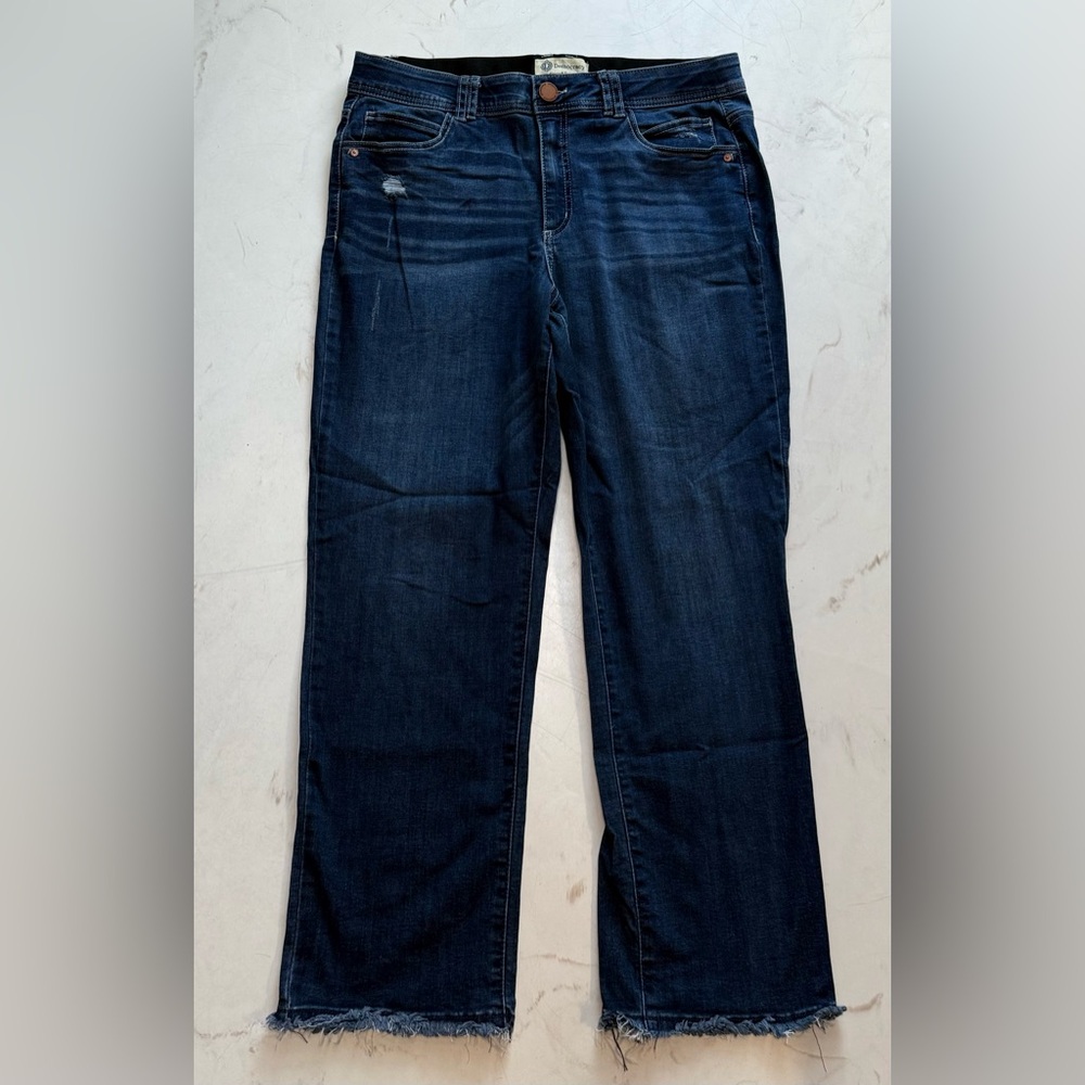Democracy Women's Straight Leg Jeans in Dark Indigo
